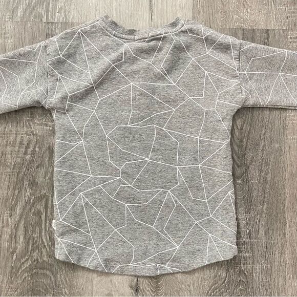 Miles Boy’s Dark Heather Snow Day Front Snap Stretch Cotton Henley Top Size 6 - Picture 11 of 14